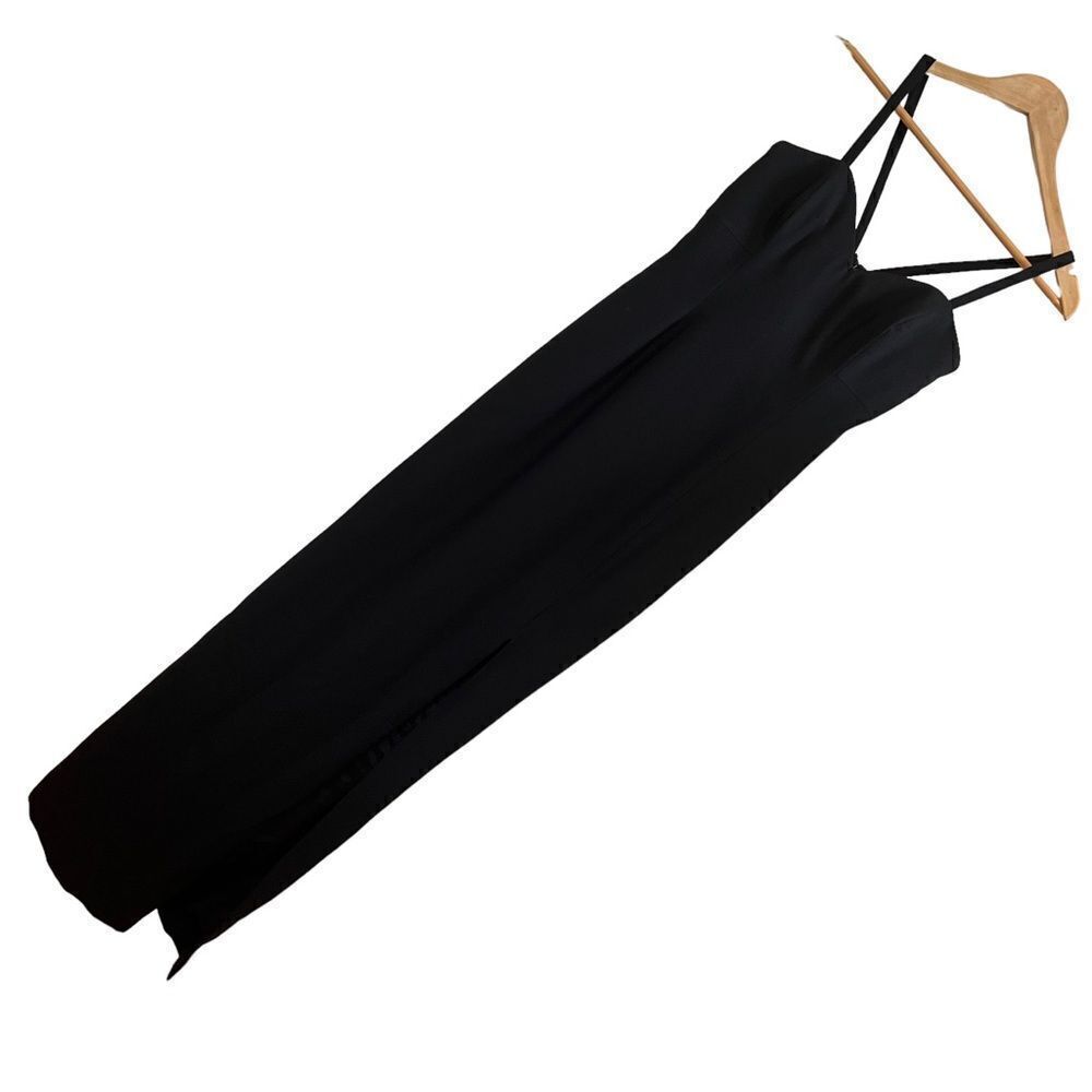 A. J. Bari for I. Magnin Vintage Sheath Black Dress size 4